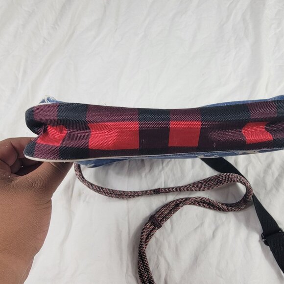 KAVU Keepsake Rack N Roll Rope Sling Shoulder Bag Crossbody Purse Moose - Picture 7 of 9